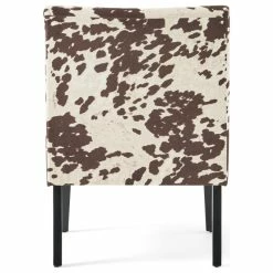Cheapest ⌛ GDFStudio GDF Studio Kalee Contemporary Accent Chair, Cow Print, Matte Black, Fabric 👍 -Living Room Furniture Shop d4a1bb7b01d3f6ae 4008 w800 h800 b1 p0