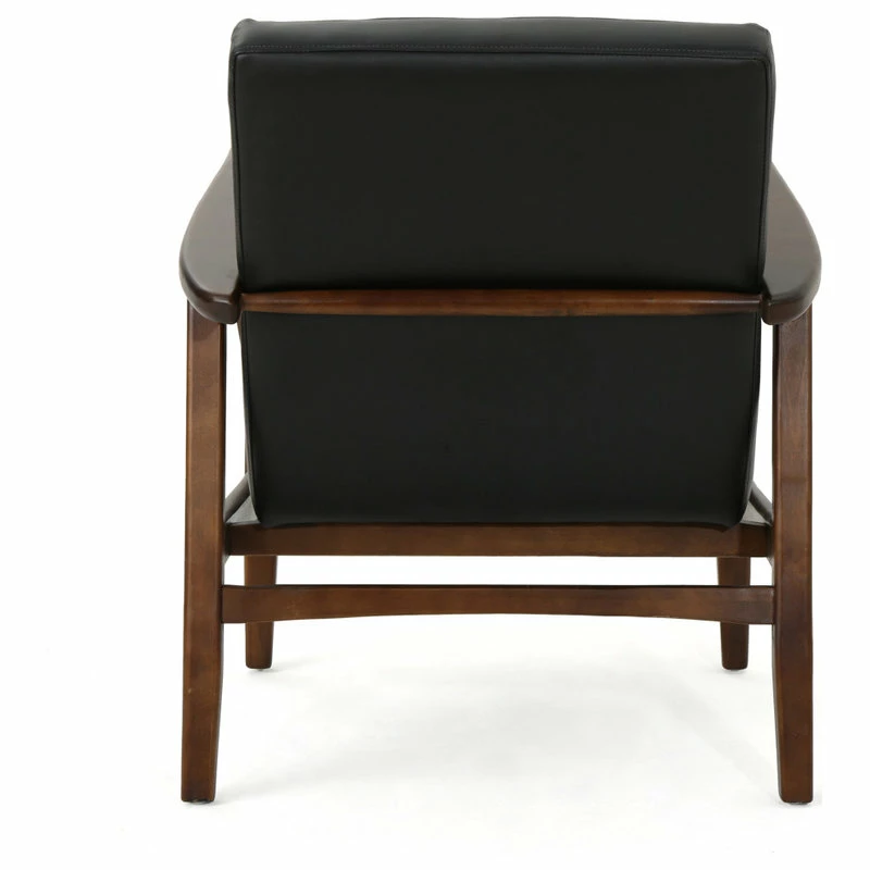 Cheap 🥰 GDFStudio GDF Studio Callisto Mid Century Modern Fabric Club Chair, Black 🥰 8 Cheap 🥰 GDFStudio GDF Studio Callisto Mid Century Modern Fabric Club Chair, Black 🥰 - Image 8