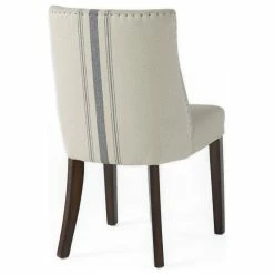 Budget 👍 GDFStudio GDF Studio Rydel Fabric Dining Chairs, Set Of 2, Blue Stripe 🔔 -Living Room Furniture Shop d80116dd022ea2dd 3747 w800 h800 b1 p0