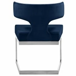 Best reviews of ✔️ MOD The Eve Dining Chair, Navy And Chrome, Velvet And Metal 😀 -Living Room Furniture Shop e12141650274186a 0735 w800 h800 b1 p0