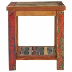 Best Sale 😉 Chic Teak Inc. Marina Del Rey Recycled Teak Wood Boat Side Table 🎁 -Living Room Furniture Shop e3110fb90f8dfa30 1987 w800 h800 b1 p0