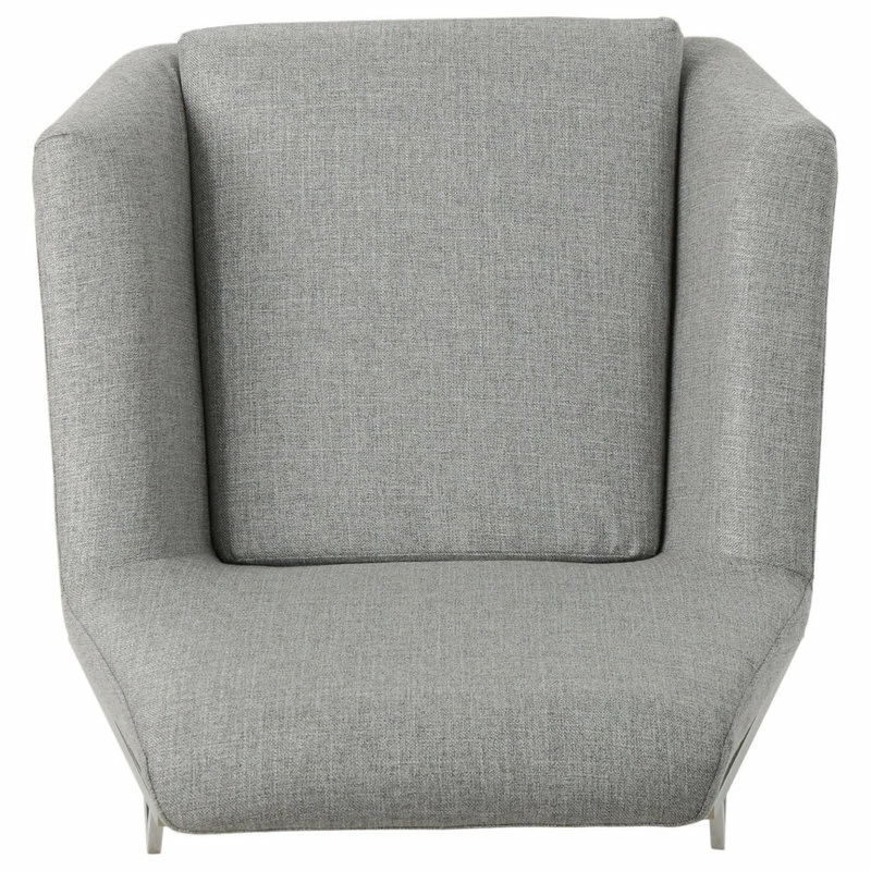 Buy ⌛ GDFStudio GDF Studio Zach Modern Fabric Armchair With Stainless Steel Frame, Gray ✔️ 7 Buy ⌛ GDFStudio GDF Studio Zach Modern Fabric Armchair With Stainless Steel Frame, Gray ✔️ - Image 7