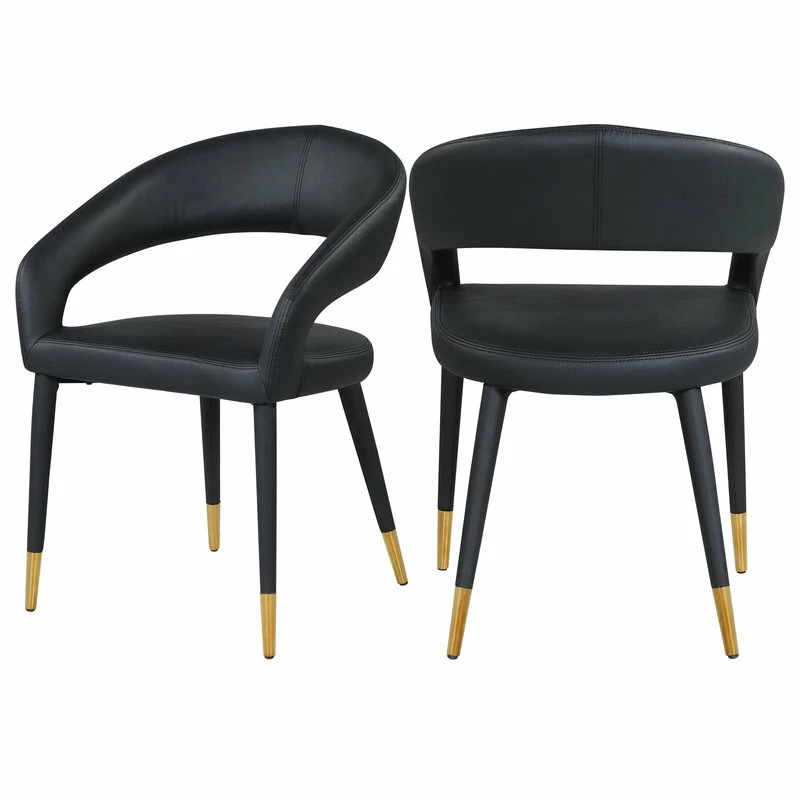 Buy ✔️ MOD The Prescott Dining Chair, Black, Faux Leather ⌛ 1 Buy ✔️ MOD The Prescott Dining Chair, Black, Faux Leather ⌛