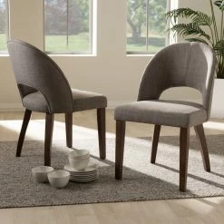 Best reviews of 😉 Baxton Studio Wesley Walnut Finished Wood Dining Chair, Set Of 2, Light Gray 😍 9 Best reviews of 😉 Baxton Studio Wesley Walnut Finished Wood Dining Chair, Set Of 2, Light Gray 😍 -Living Room Furniture Shop efb1b1390ae8dd23 1244 w800 h800 b0 p0