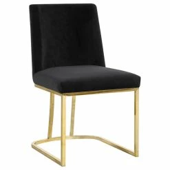 Budget 🎉 MOD The Josephine Velvet Dining Chair, Black And Gold, Set Of 2 🎉 -Living Room Furniture Shop f391972f0274120b 0758 w800 h800 b1 p0