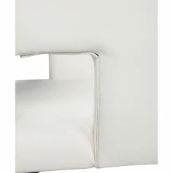 Promo 💯 MOD The Verve Dining Chair, White And Matte Black, Faux Leather And Iron, Set Of 2 ❤️ -Living Room Furniture Shop f531e00502741779 0746 w800 h800 b0 p0