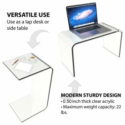 Top 10 🥰 Acrylic Side Table-Clear And Modern C-Style Vertical End Table By Lavish Home 🎉 -Living Room Furniture Shop f7b1725c0b84a13d 9267 w800 h800 b1 p0