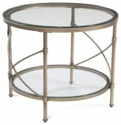 Hot Sale 🎁 BASSETT MIRROR CO. Bassett Mirror Harrison Round End Table ✨