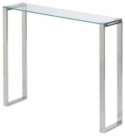 Hot Sale ✨ Plata Import LLC Irina Narrow Glass Console Table, 36" ✨
