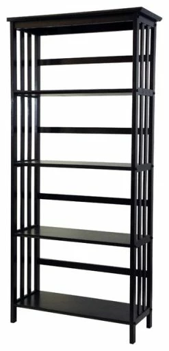 Best Sale ⭐ Casual Home Mission 5 Shelf Bookcase, Espresso 🌟
